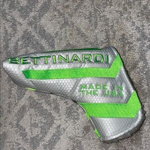 Bettinardi Silver & Lime Putter Headcover